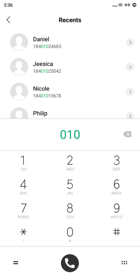 Line screenshot