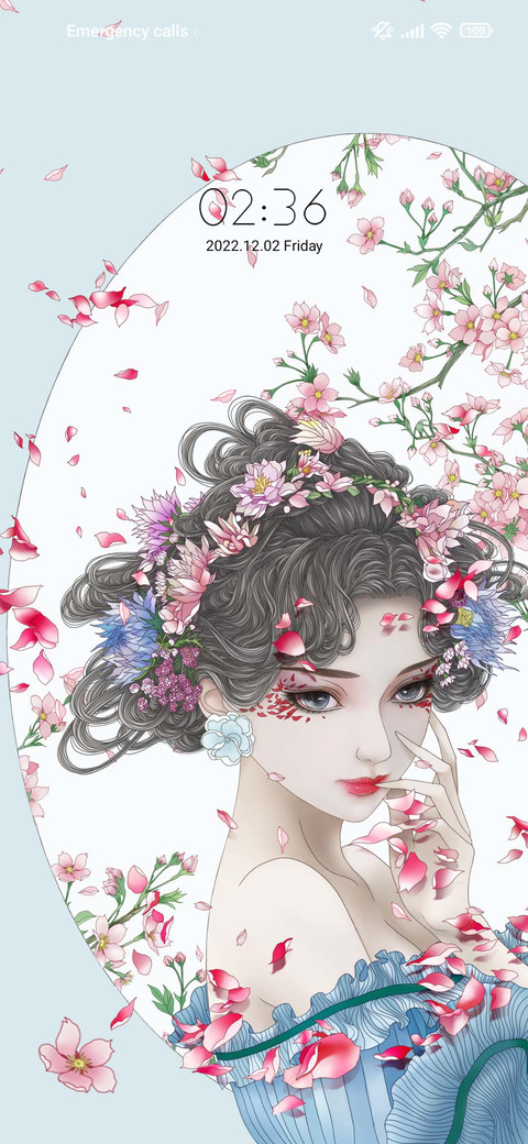 Falling Flowers screenshot