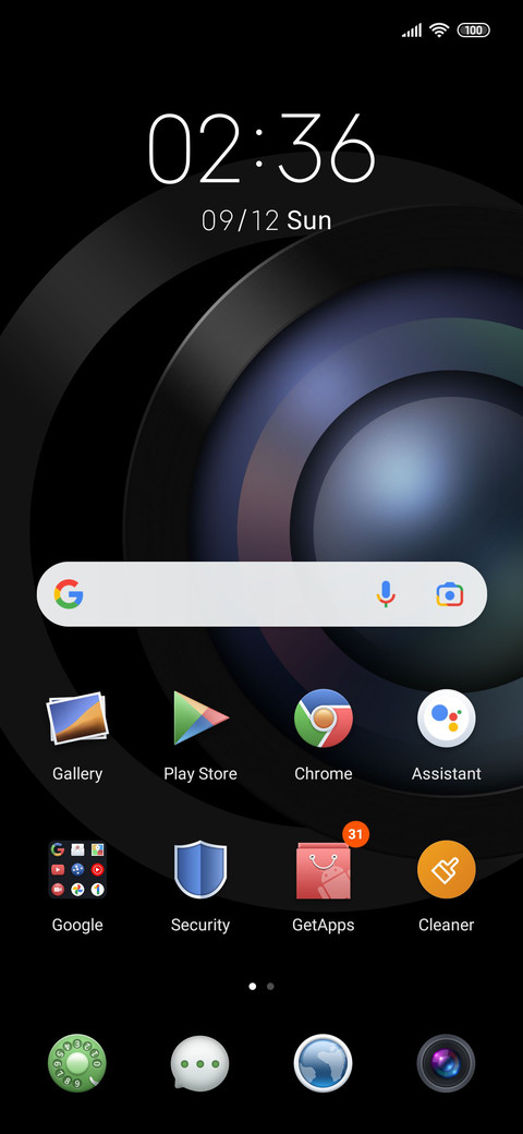 Business lens screenshot