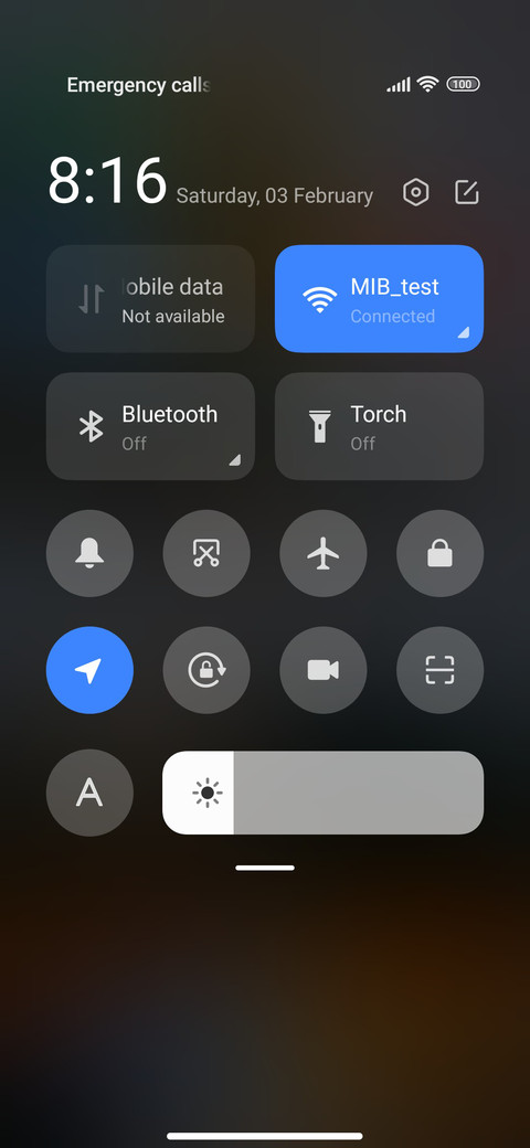 MiEDN iP screenshot