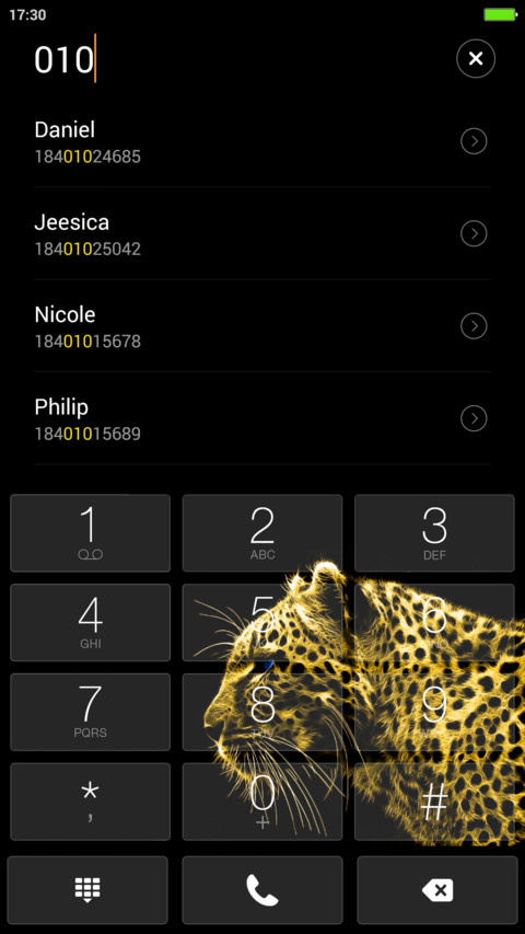 Jaguar screenshot