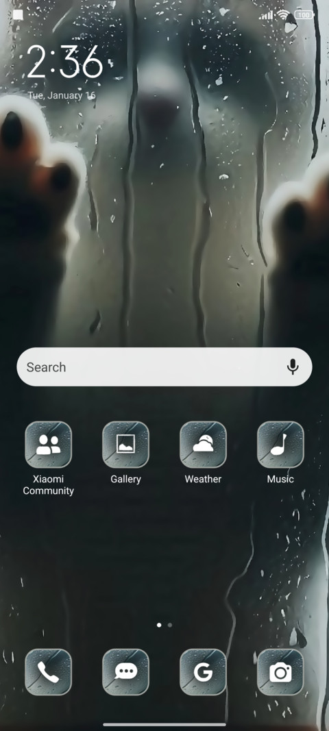 Rain cat screenshot