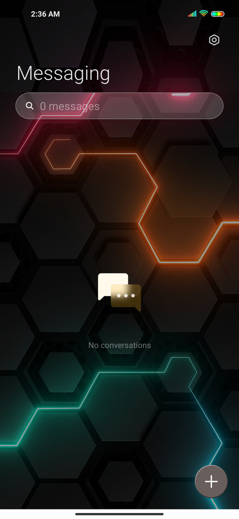 Laser technology screenshot