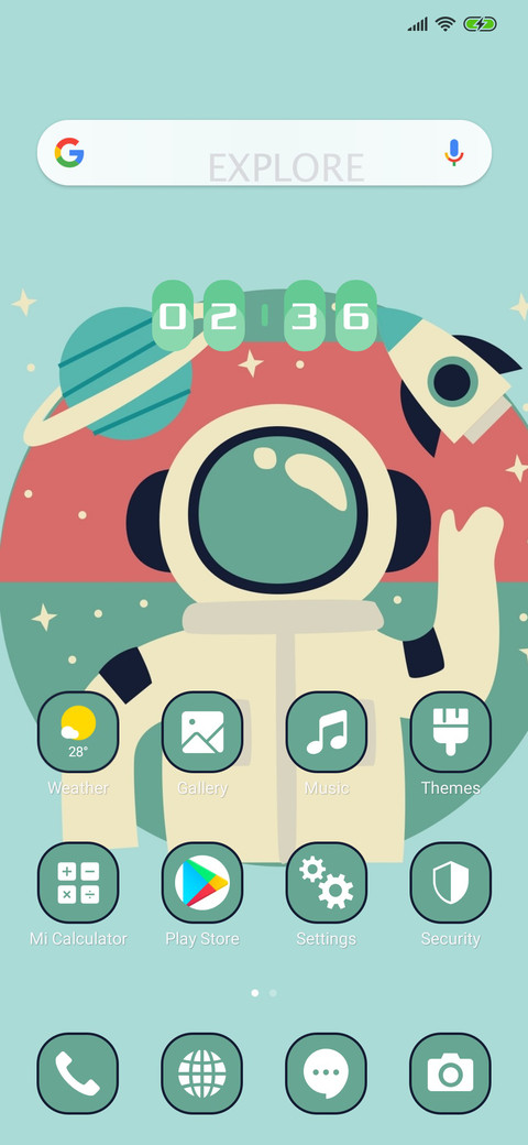 Space - Cartoon_3MDS screenshot