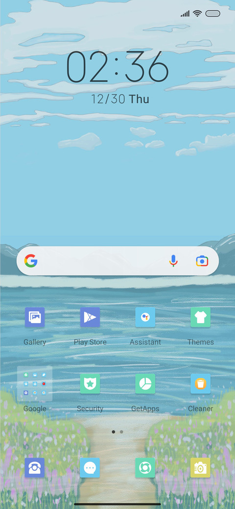 View by the sea screenshot