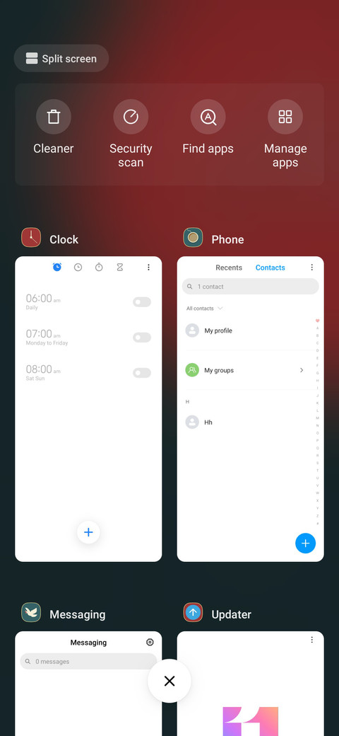 Red wall screenshot