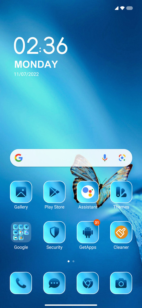 Blue Wings screenshot
