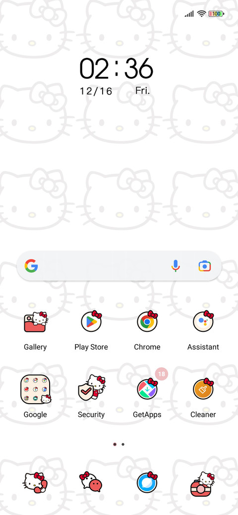 HelloKitty dynamic screenshot