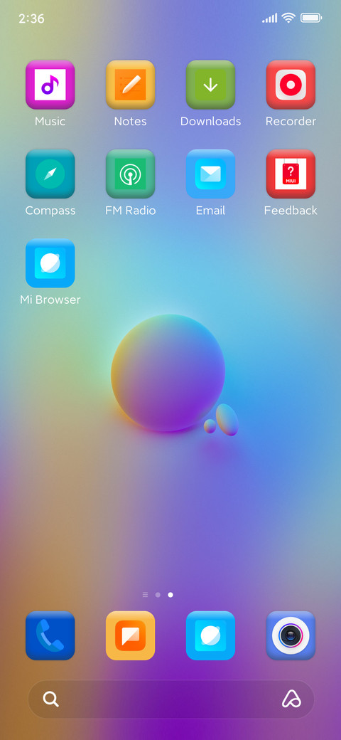 3D color screenshot