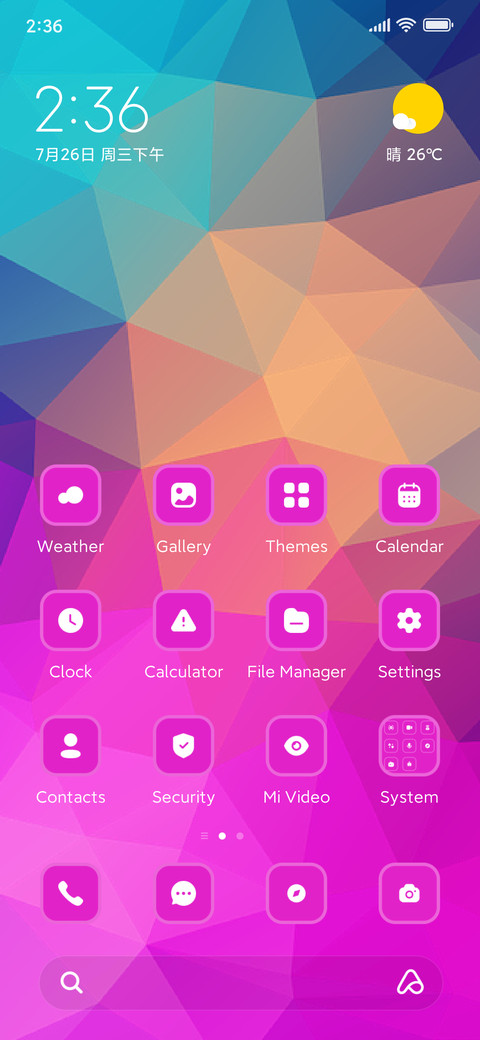 Abstract screenshot