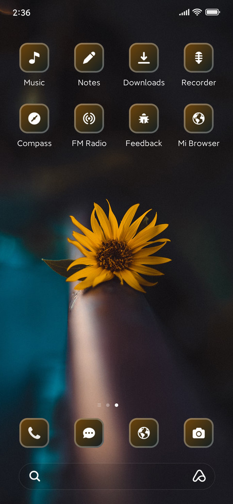 Sunflower screenshot