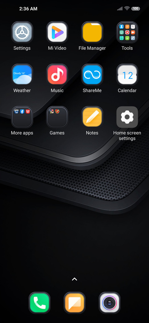 Black luxury screenshot