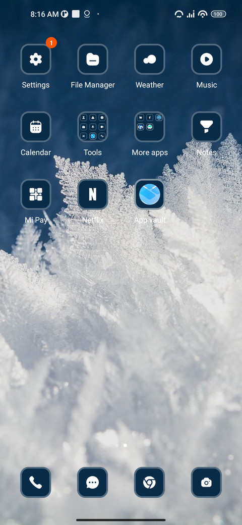 Cold Snowflakes screenshot