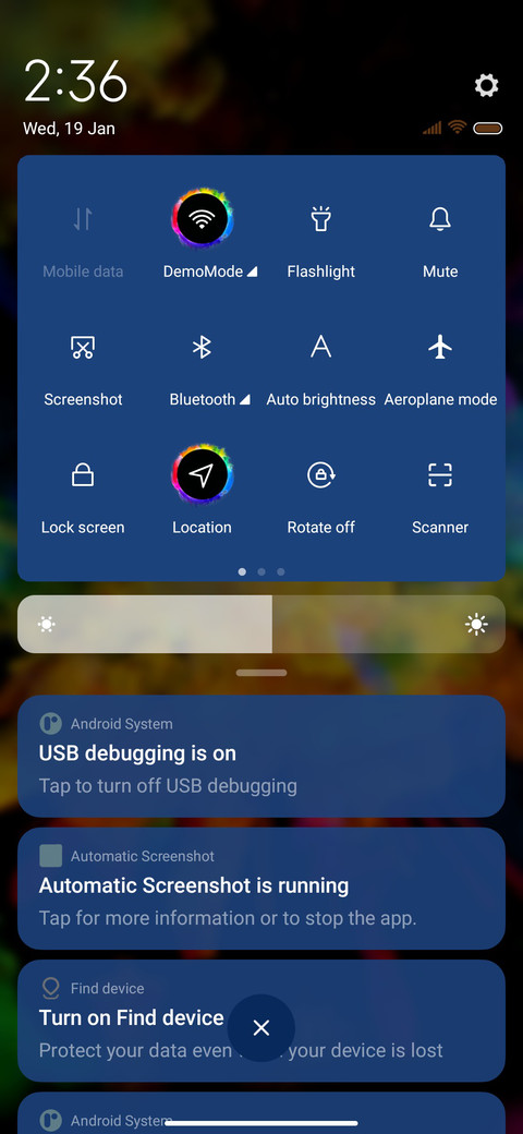 Pigment smoke screenshot