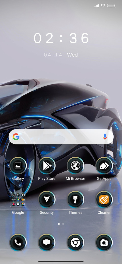 Futuristic si screenshot