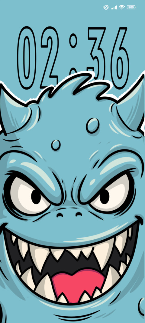 blue monster screenshot