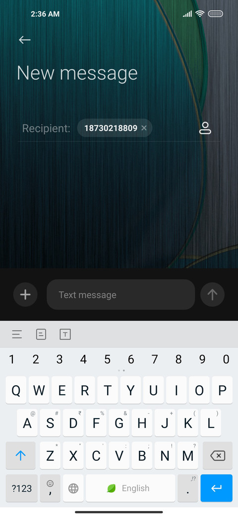 Imprint screenshot