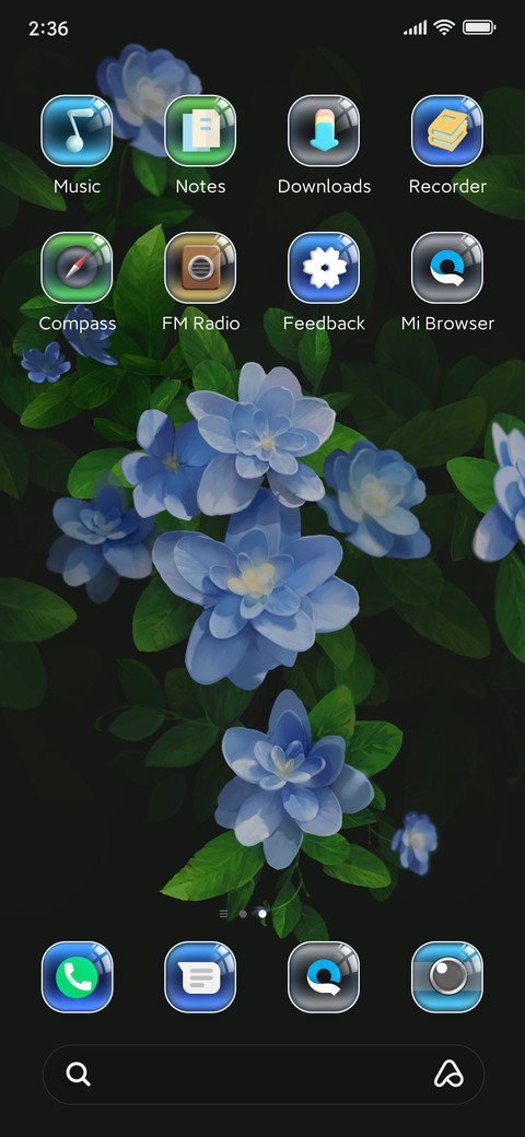 Orchid wind screenshot