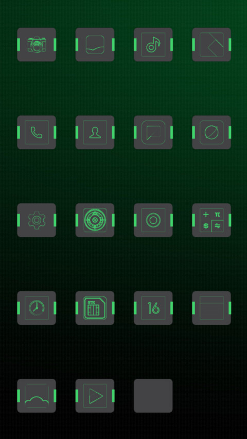 Dark Green_DWM3 screenshot
