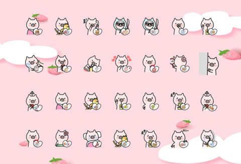 精致的猪猪女孩 screenshot