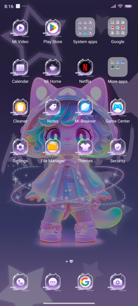 Crystal Cat Girl screenshot
