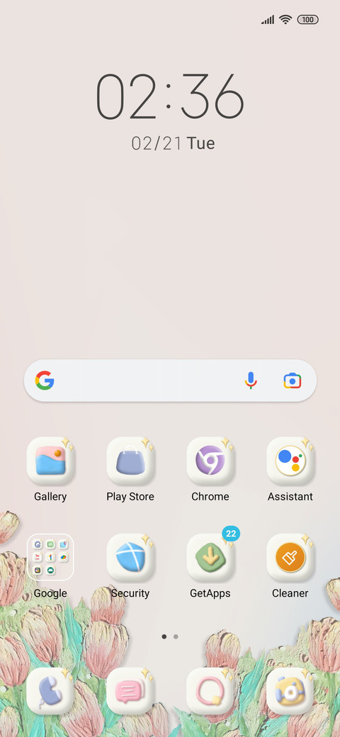 Fresh oil painting screenshot