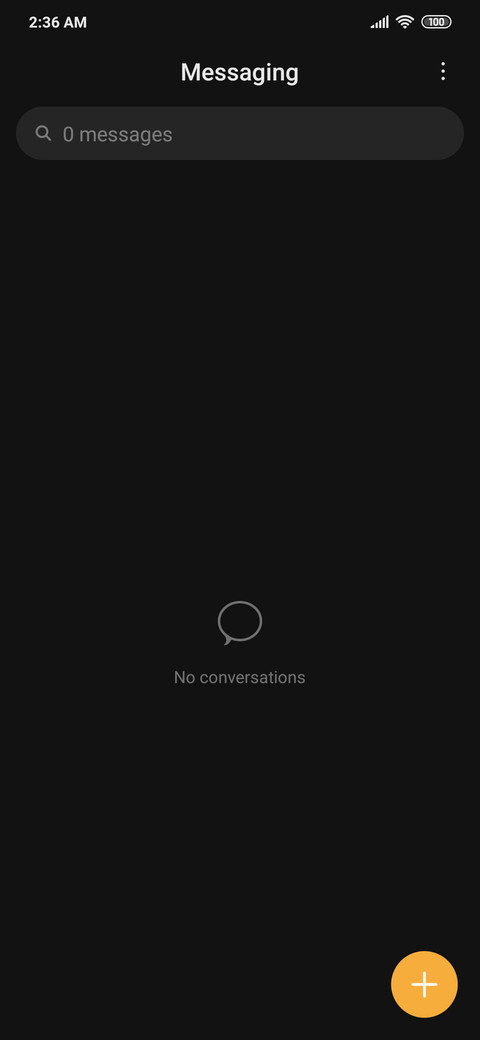 iOS Blue screenshot