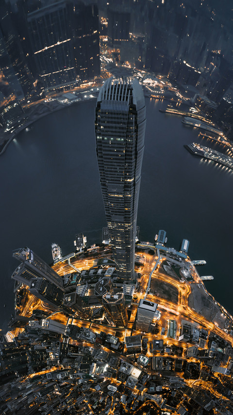 Urban Landscape Buildings in Hong Kong, China screenshot