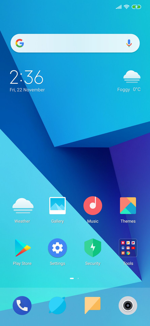 ABSTRACT CYAN screenshot