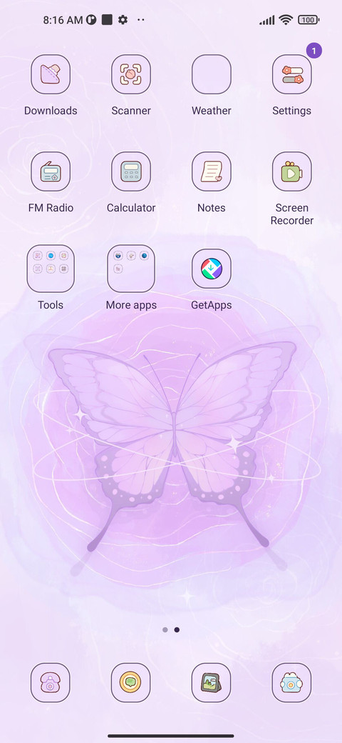 Dream butterfly screenshot