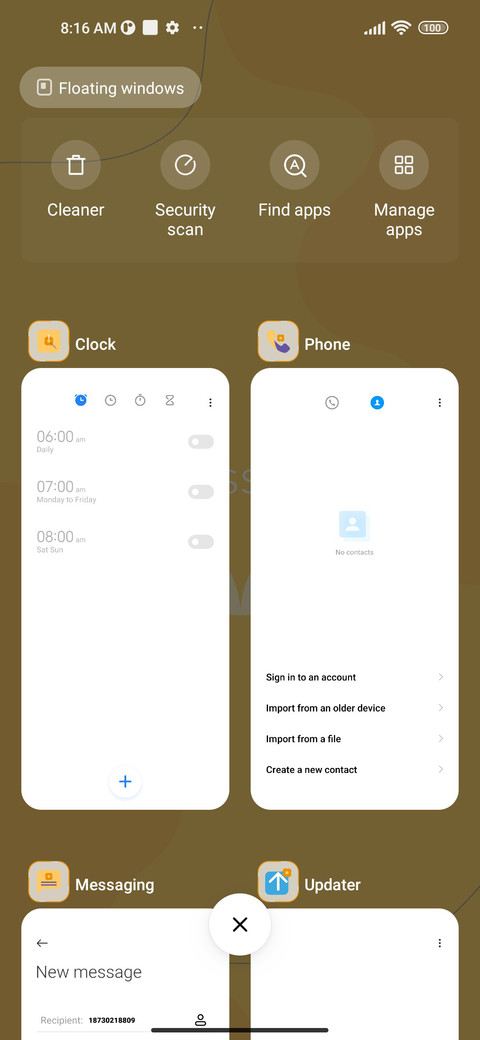 Yellow screenshot