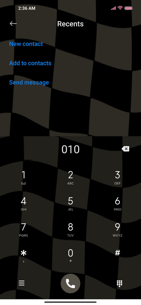 Checkerboard Bear screenshot