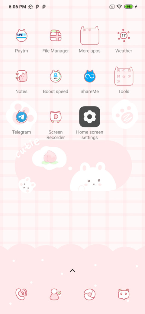 Bear bear peach screenshot