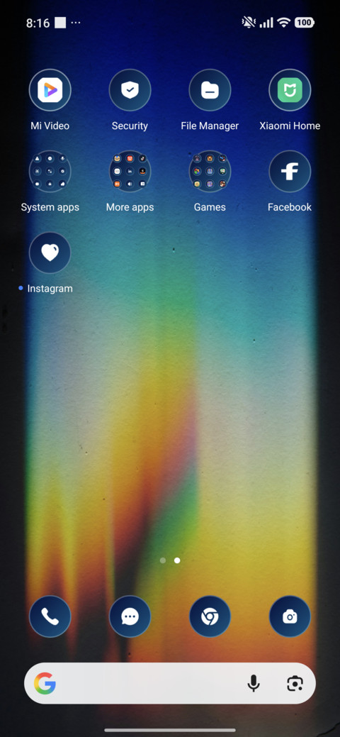 Abstract Glow screenshot