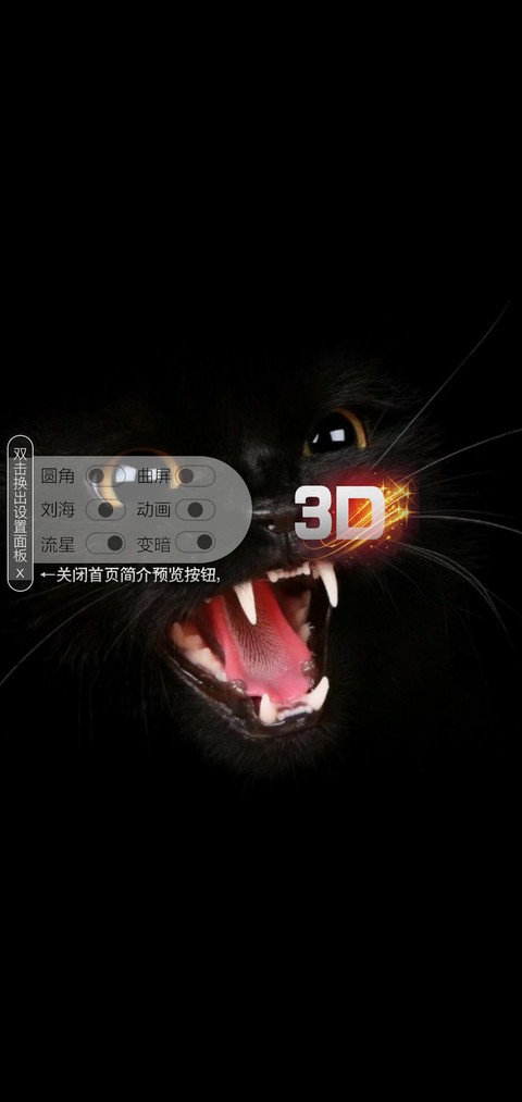 3D视觉黑猫 screenshot