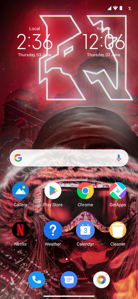 Nusantara OS screenshot