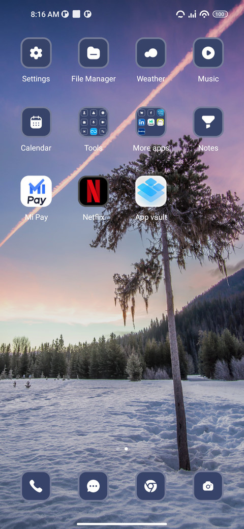 Lighting screenshot