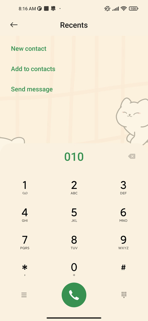 Lazy cat screenshot