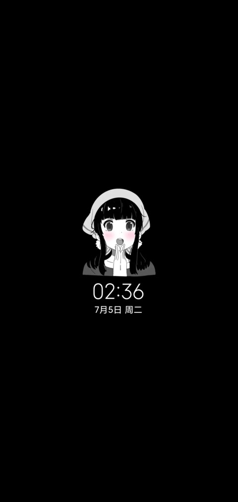 雾月纪事黑白动漫 screenshot