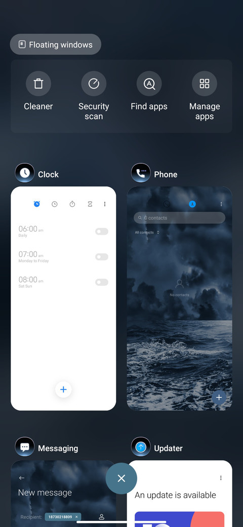 Lightning spray screenshot