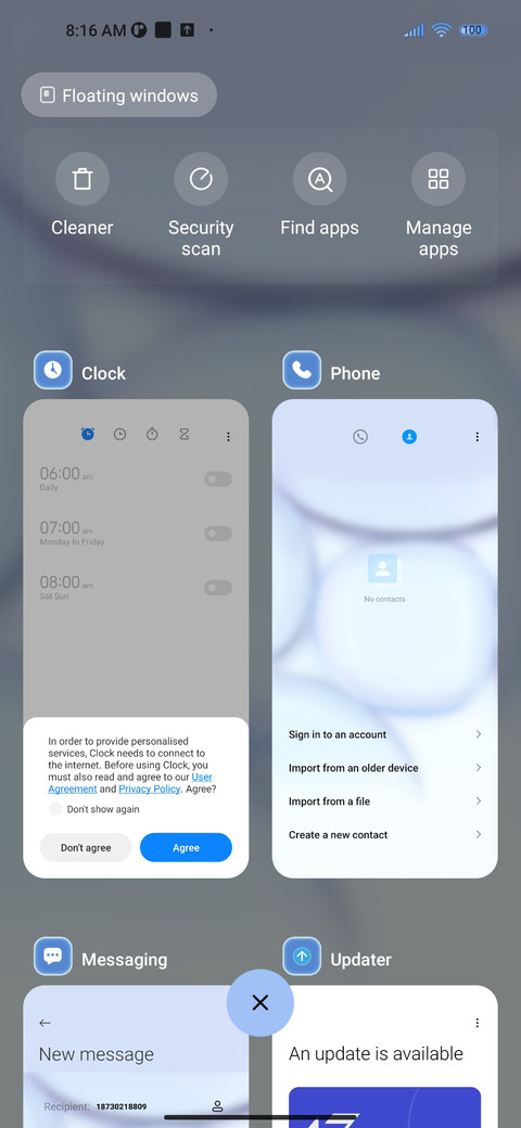 3D dynamic crystal screenshot