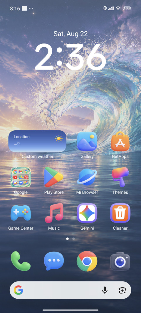 Ocean Waves screenshot