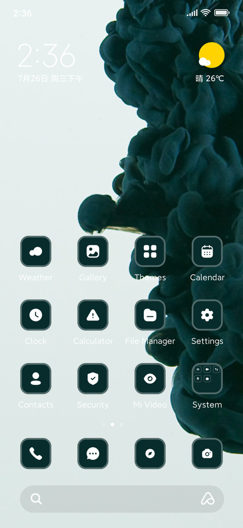 Liquid Pastel screenshot