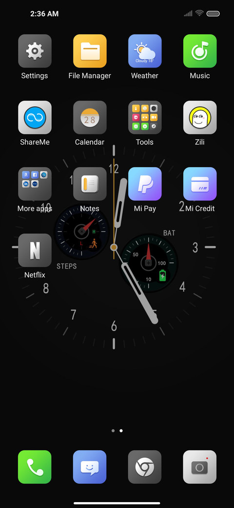 Clock multimode screenshot