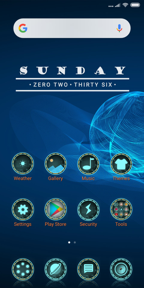 Technology V10 screenshot