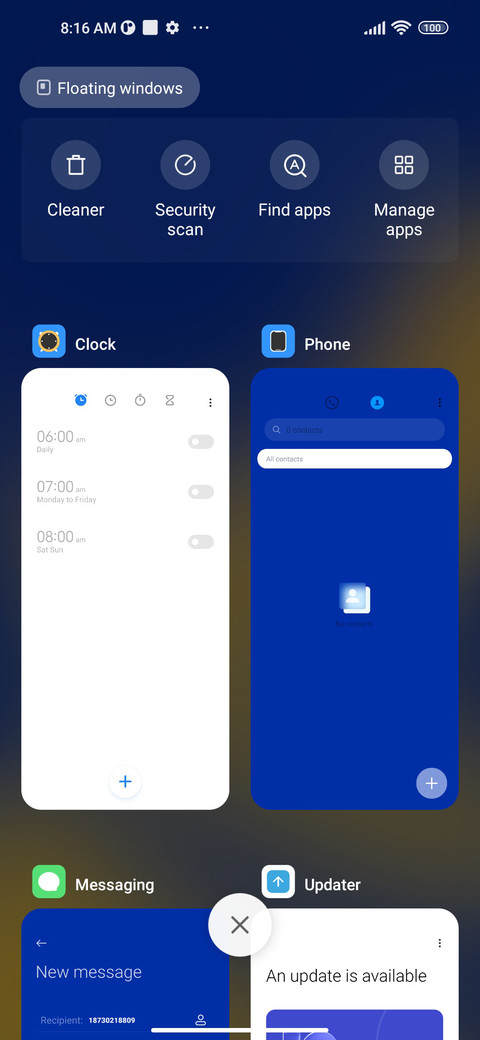 Klein A16 screenshot