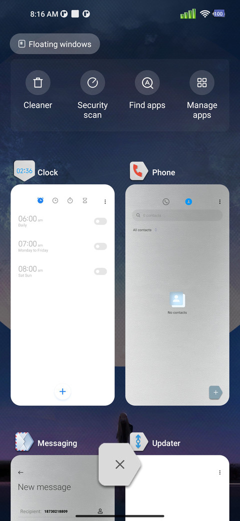 Shell screenshot