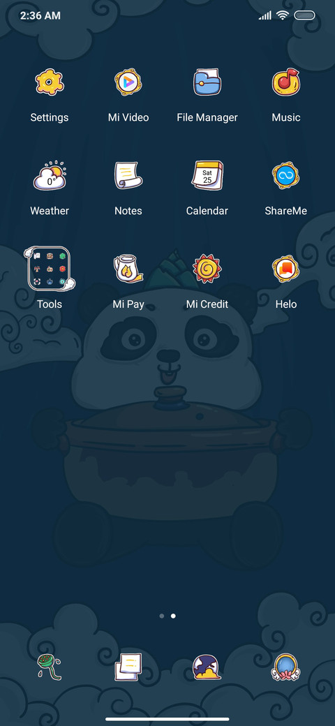 National panda screenshot