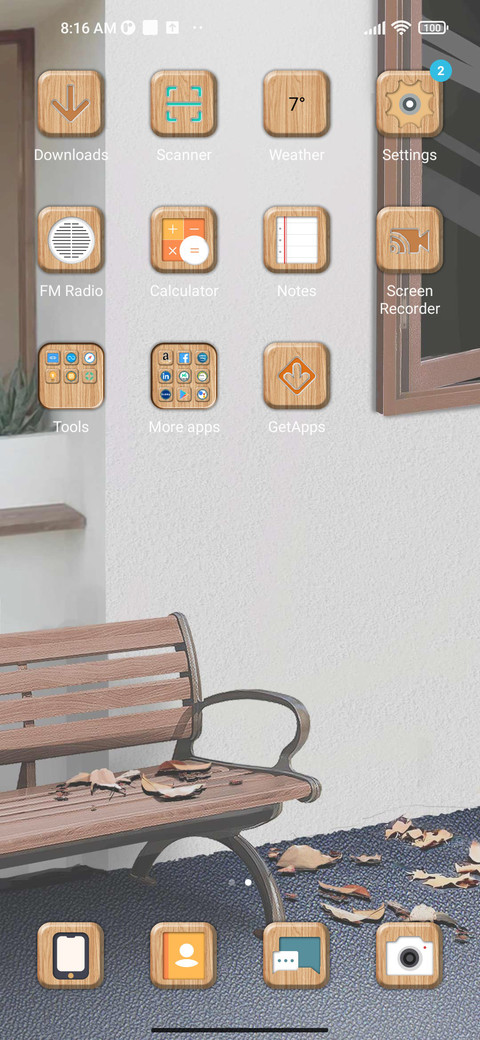 Autumn leaves screenshot