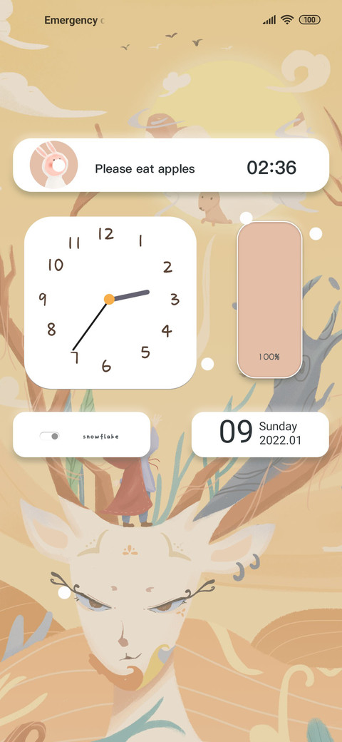 Girl fawn screenshot